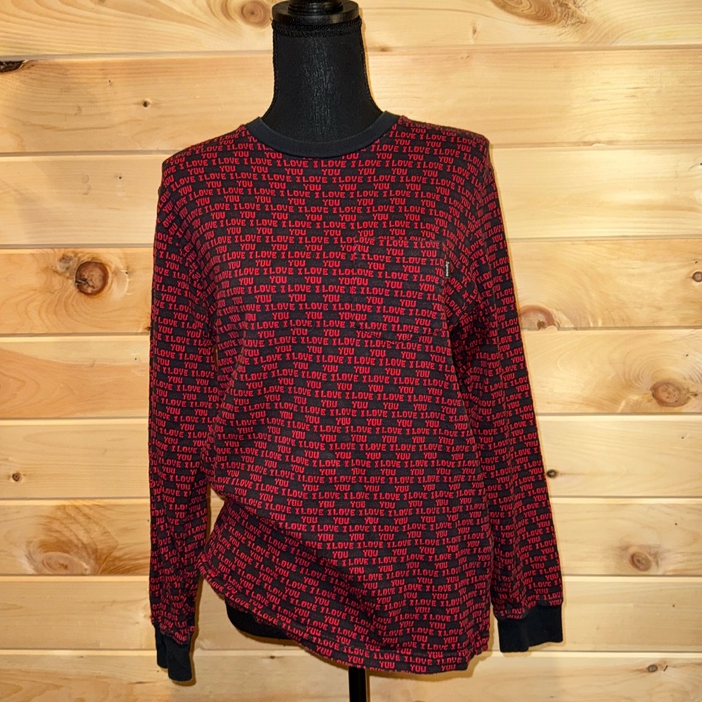 Supreme Red and Black Men's Shirt